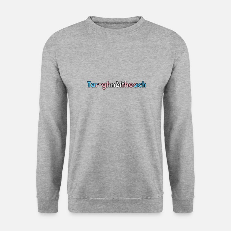 Tar-ghnèitheach (Transgender) - Scottish Gaelic - Unisex Sweatshirt - salt & pepper