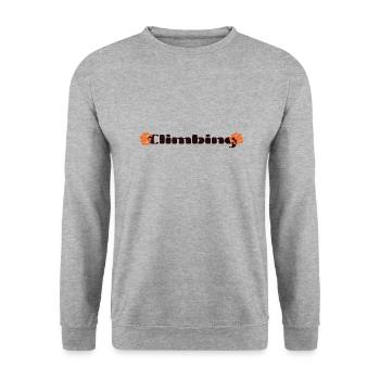 Mains grimpantes 1 - Sweat-shirt Unisexe - gris chiné - Devant - Alina (178cm) & Michal (187cm)
