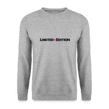 Limited Edition - Unisex Sweatshirt - salt & pepper - Front - Alina (178cm) & Michal (187cm)