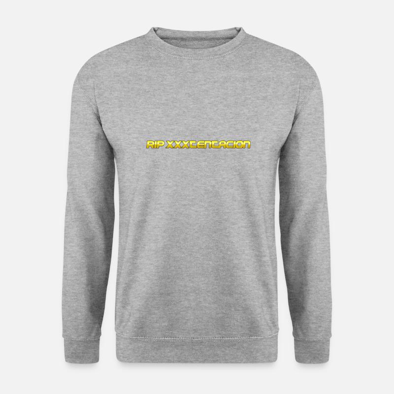 RIP XXXTentacion - Unisex Pullover - Weißgrau meliert
