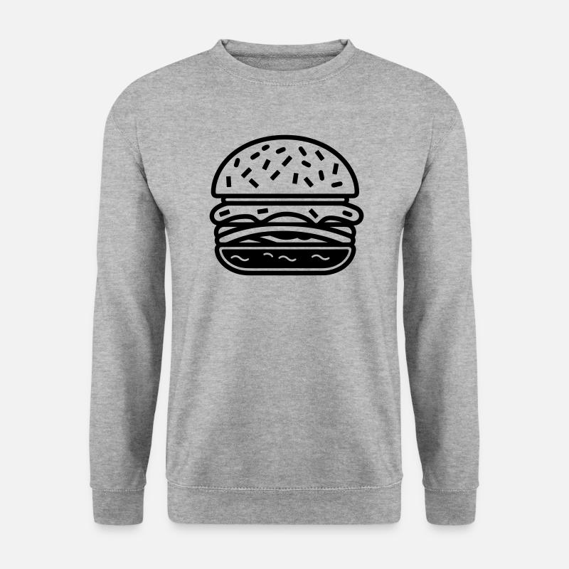 Hamburger - Unisex Sweatshirt - salt & pepper