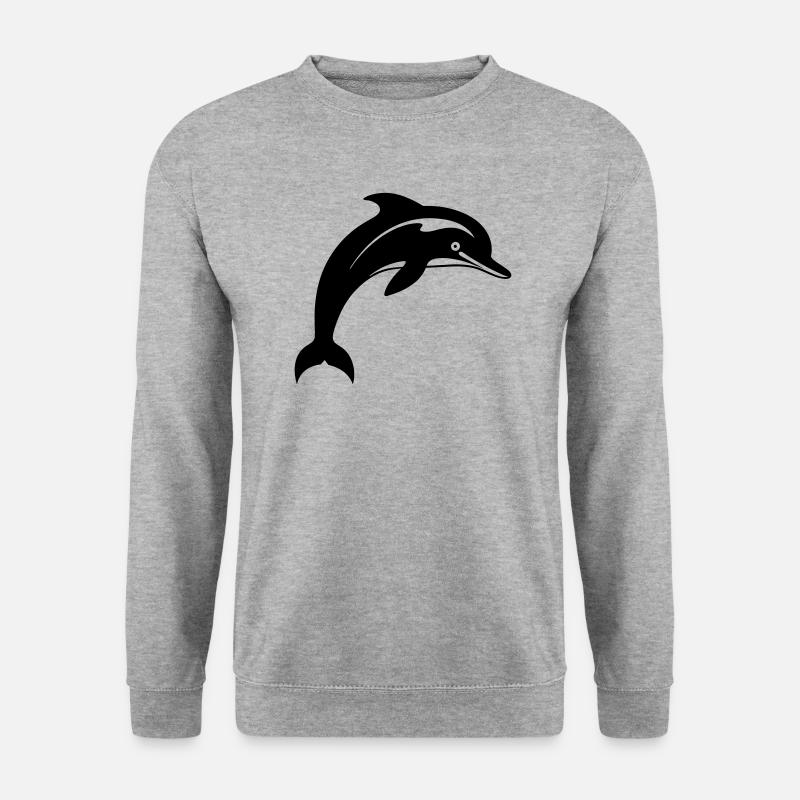 Dolphin - Unisex Sweatshirt - salt & pepper