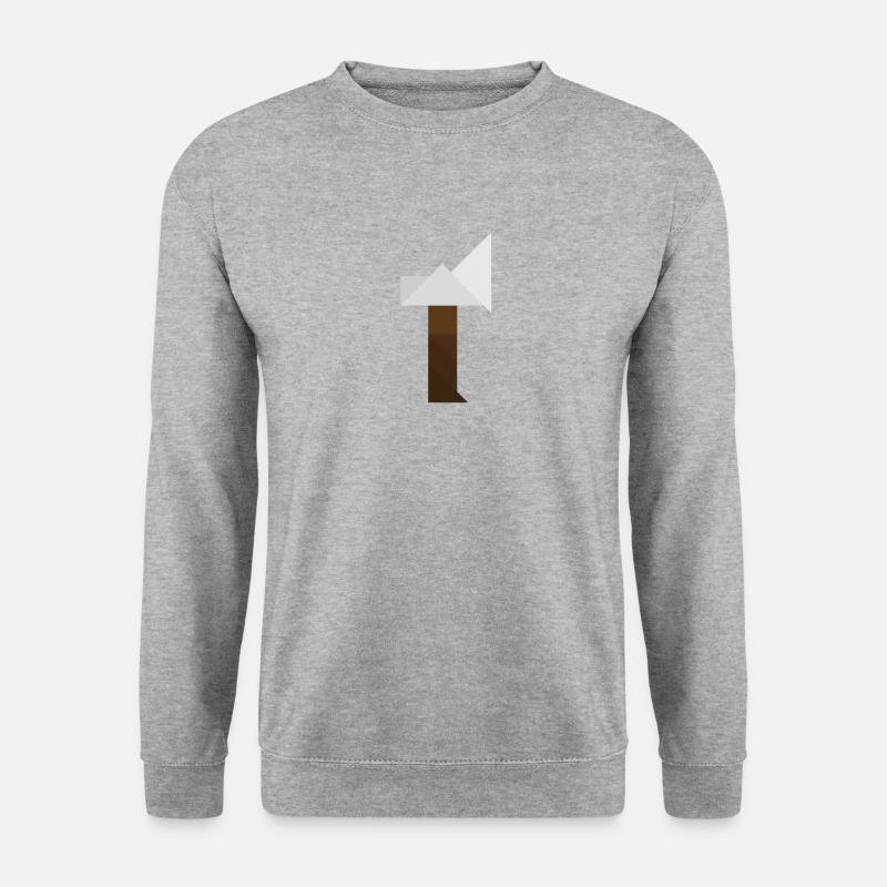 Axe - Tangram - Unisex Sweatshirt - salt & pepper