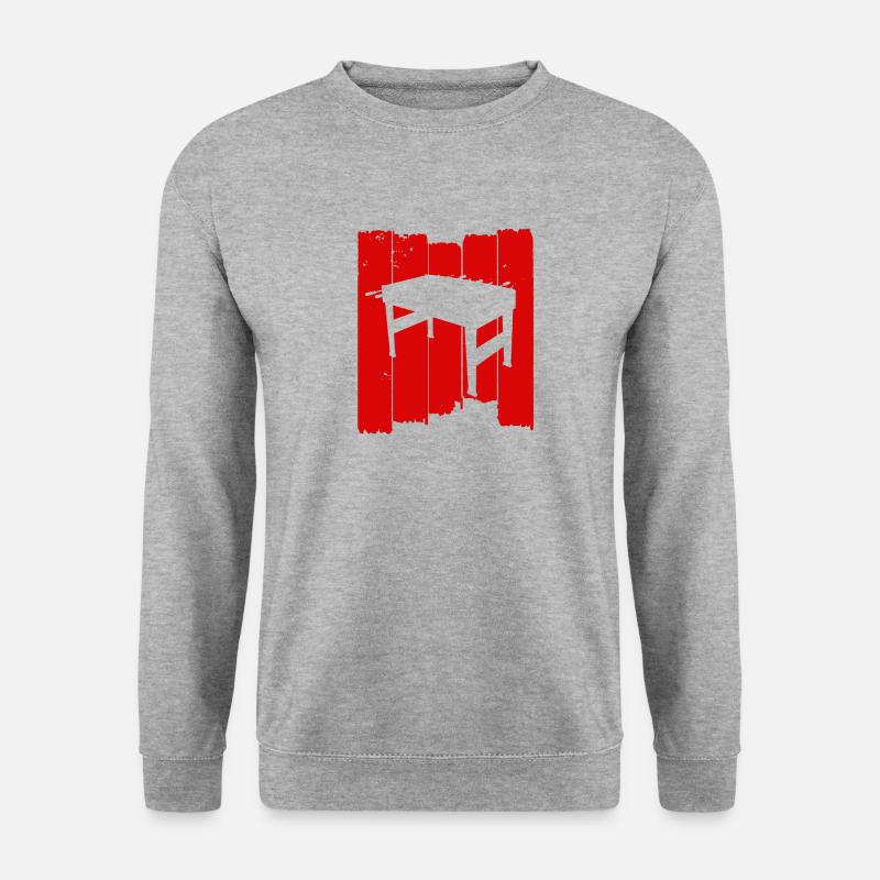 kicker table soccer - Unisex Sweatshirt - salt & pepper