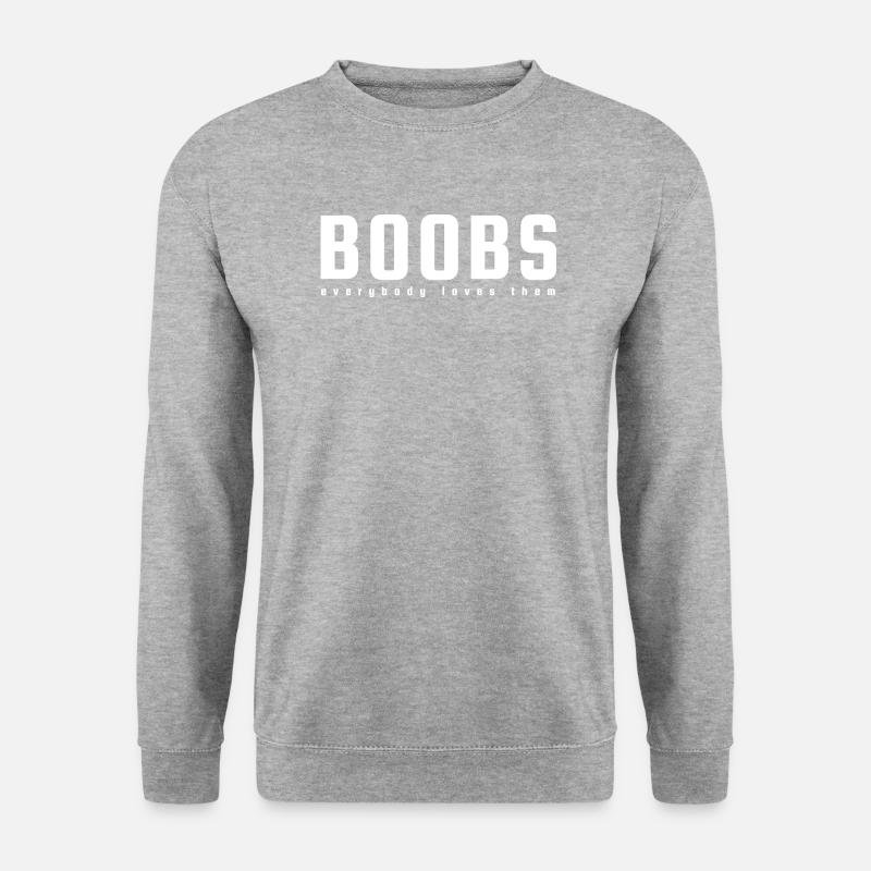 Boobs - Unisex Sweatshirt - salt & pepper