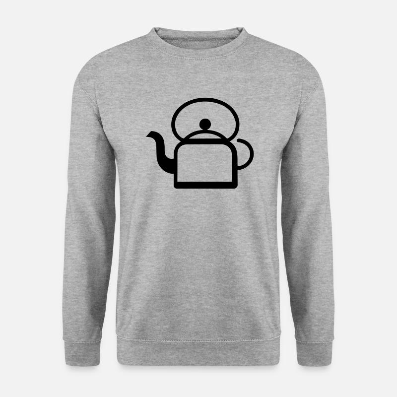 Teapot - Unisex Sweatshirt - salt & pepper