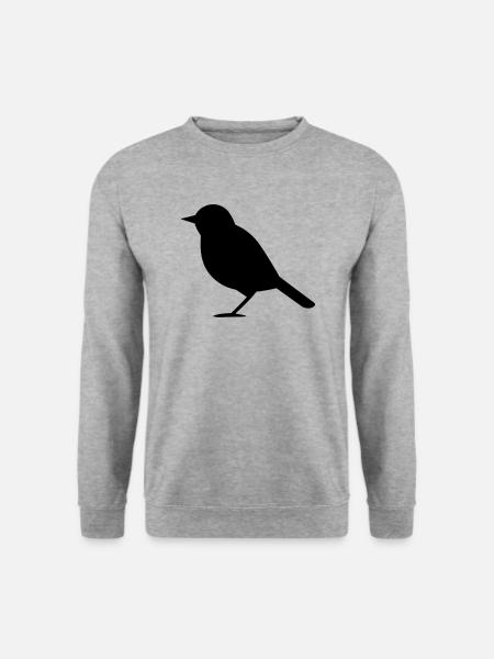 Oiseau - Sweat-shirt Unisexe - gris chiné