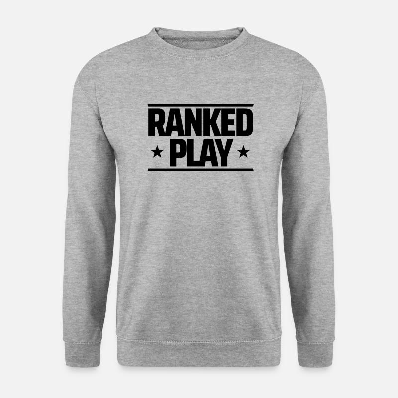 COD-Ranglistenspiel - Unisex Pullover - Weißgrau meliert