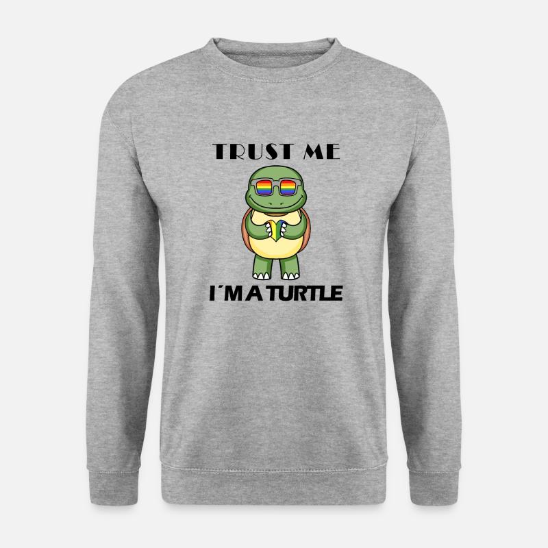 Turtle - Unisex Sweatshirt - salt & pepper