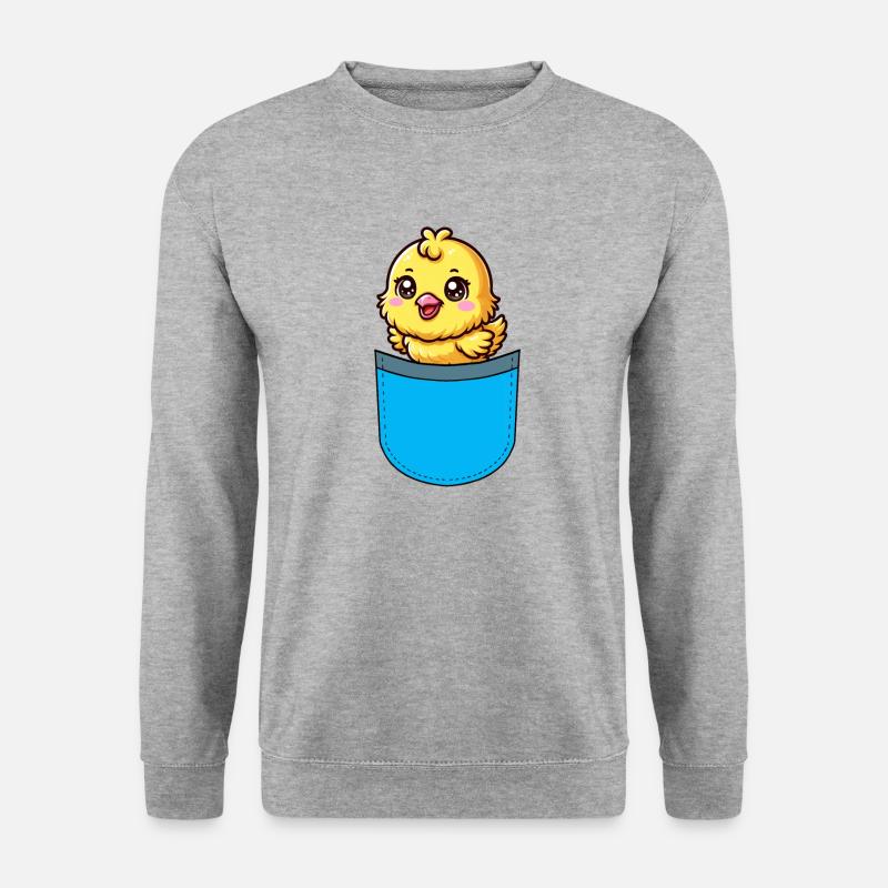 Chicks Easter Chicken - Unisex Sweatshirt - salt & pepper