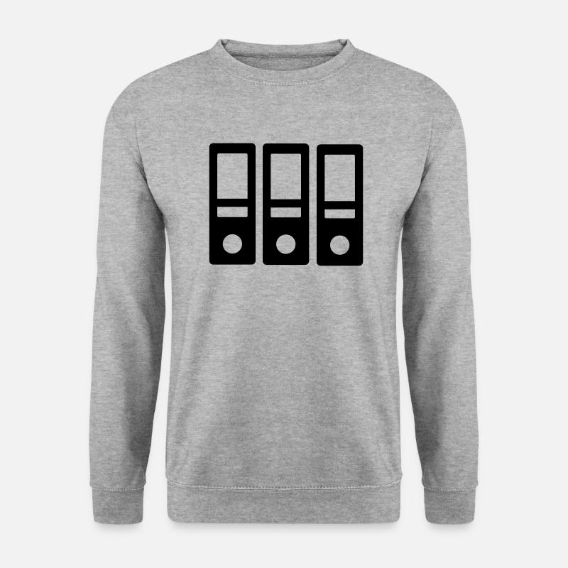 File folder - Unisex Sweatshirt - salt & pepper