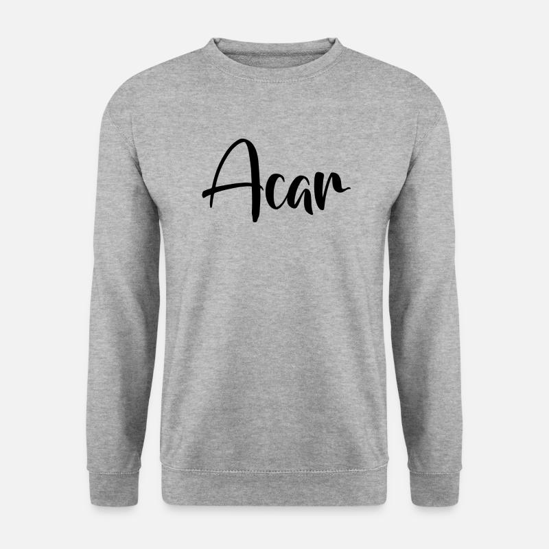 Name -Acar - Unisex Sweatshirt - salt & pepper
