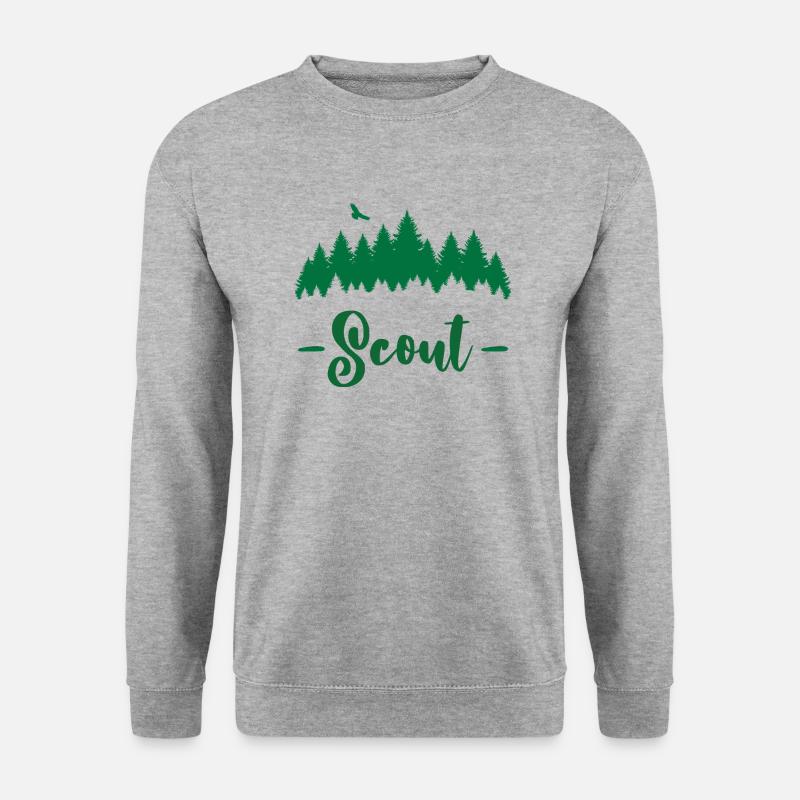 Scout / Scouting - Unisex Sweatshirt - salt & pepper
