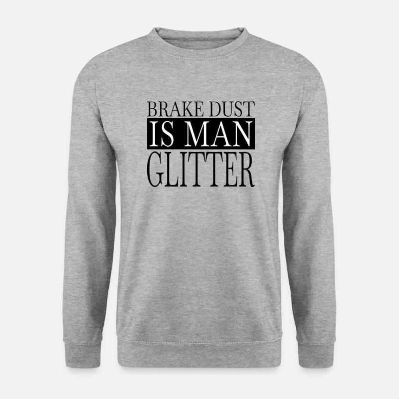 automobile baseballcoffeemug - Unisex Pullover - Weißgrau meliert