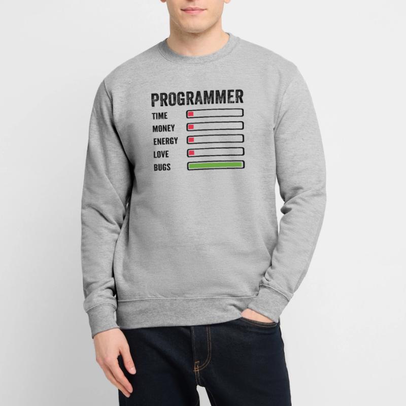 Entwickler Humor Programmierer Programmierer Programmierer Unisex Pullover