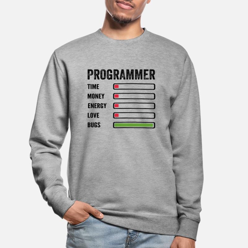 Developer Humor Programmer Coder Unisex Sweatshirt