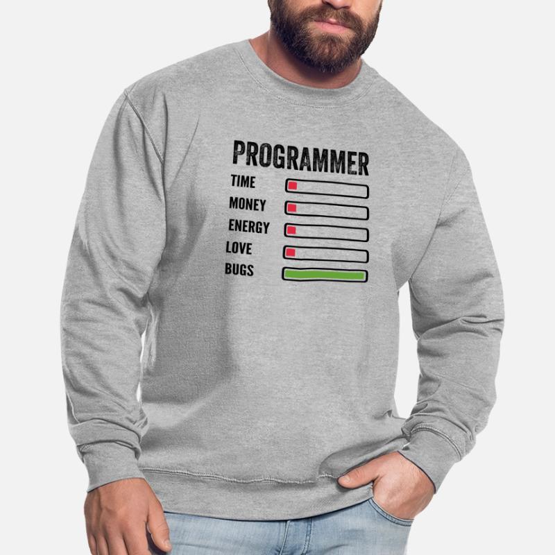 Entwickler Humor Programmierer Programmierer Programmierer Unisex Pullover