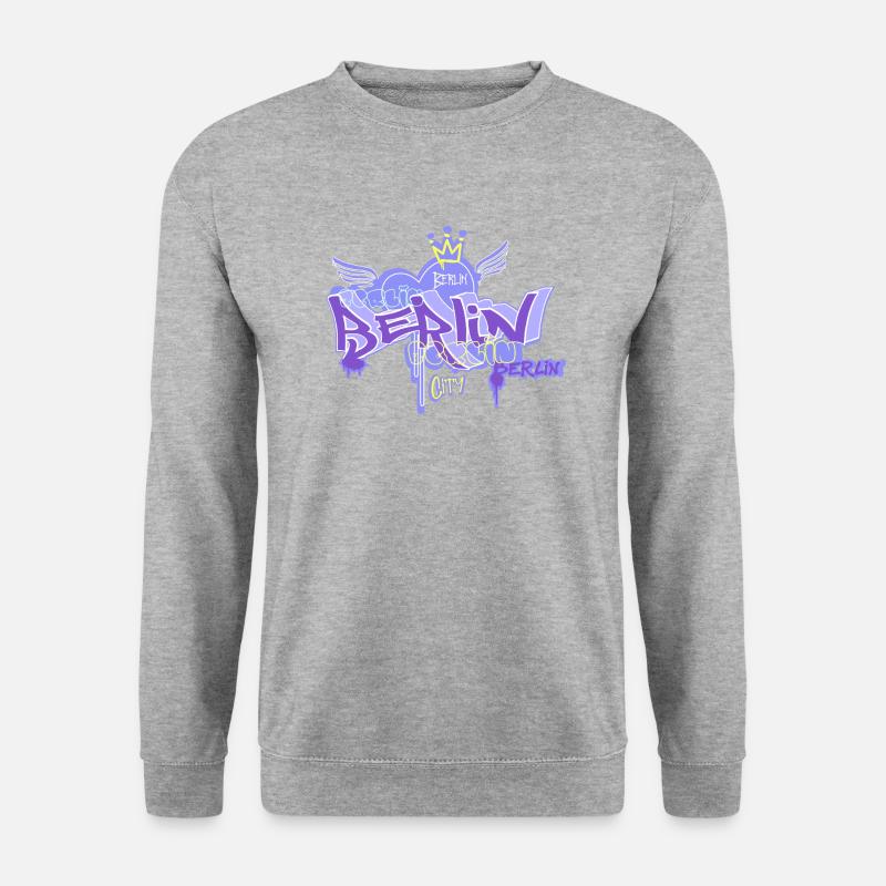 Berlin Graffiti - Unisex Sweatshirt - salt & pepper