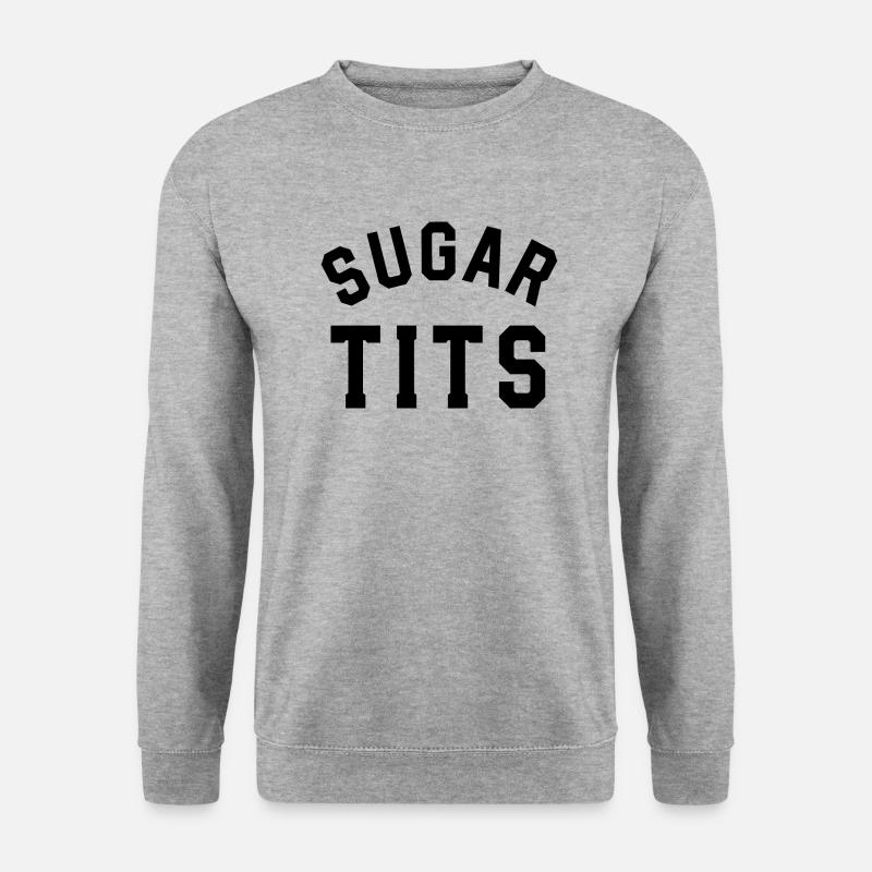 Sugar Tits - Unisex Sweatshirt - salt & pepper