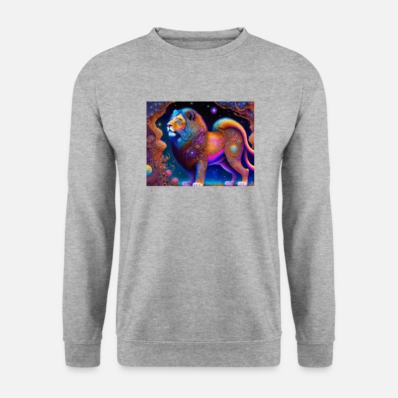 Lion - Unisex Sweatshirt - salt & pepper