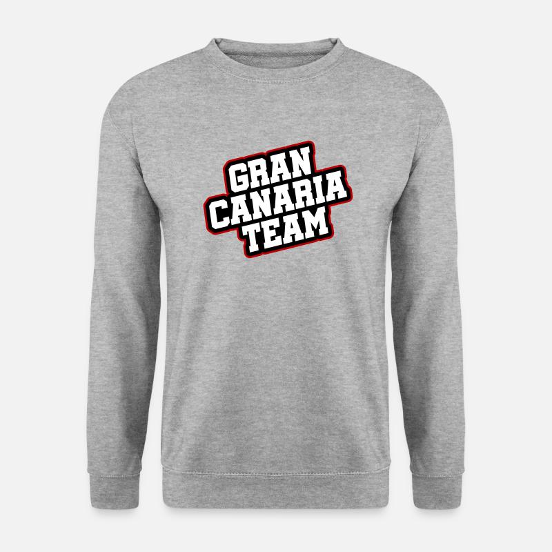 Gran Canaria Team - Unisex Pullover - Weißgrau meliert
