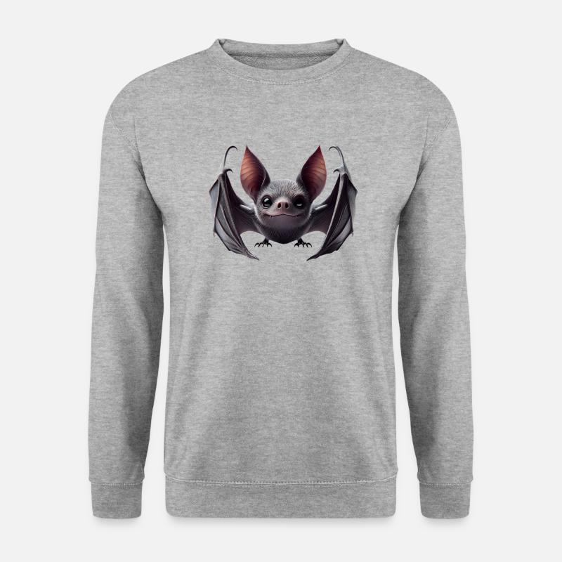 Bat 2 - Unisex Sweatshirt - salt & pepper