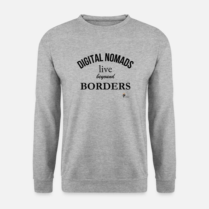 Global Freedom - Unisex Pullover - Weißgrau meliert