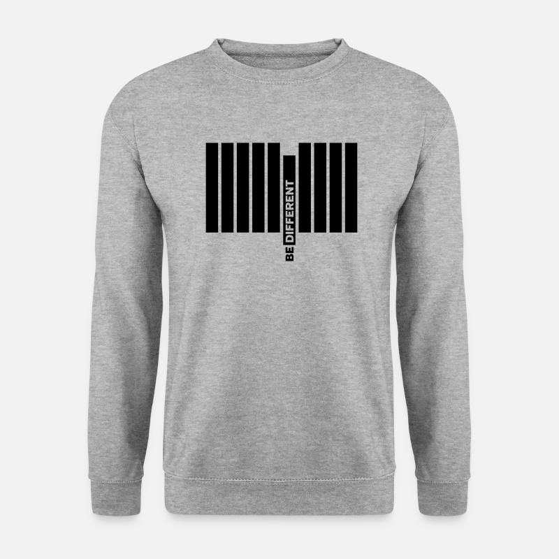 Be Different - Unisex Sweatshirt - salt & pepper