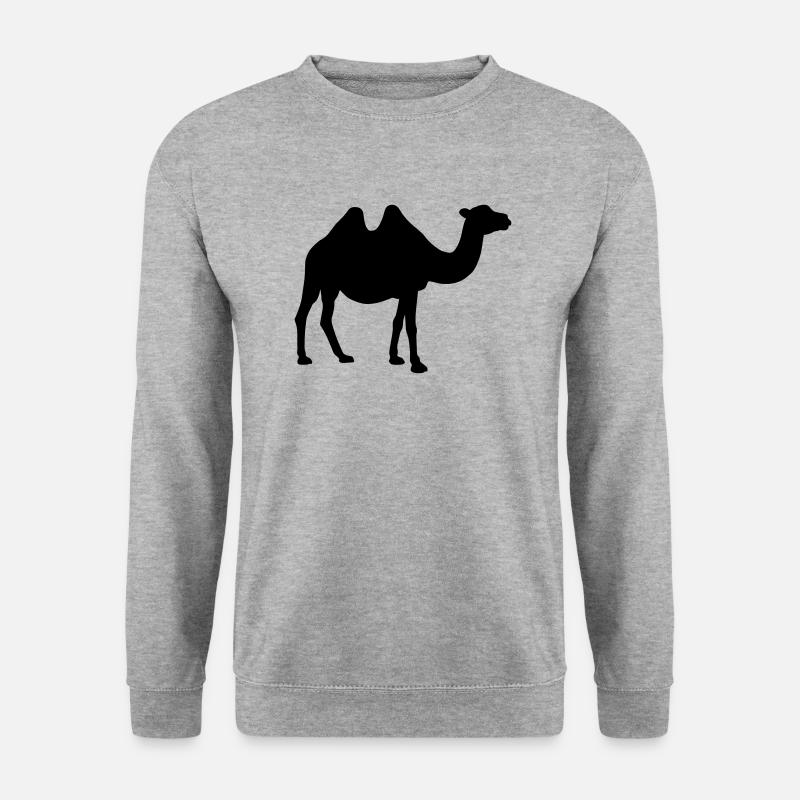 Camel Silhouette - Unisex Sweatshirt - salt & pepper