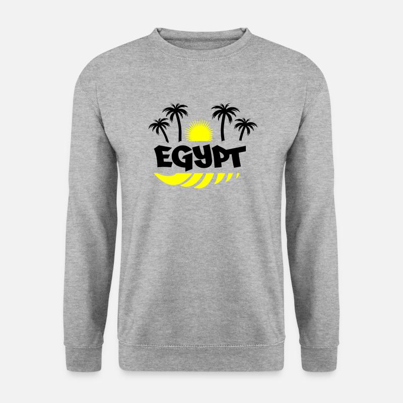 Egypt - Unisex Pullover - Weißgrau meliert