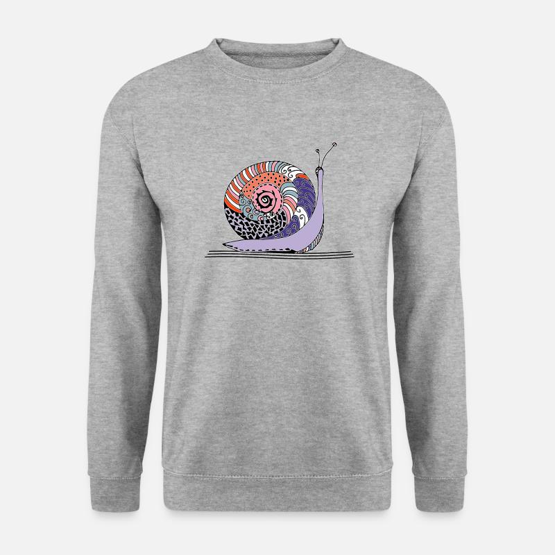 Snail - Unisex Sweatshirt - salt & pepper