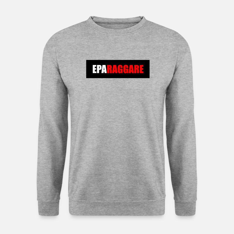 Eparaggare - Unisex Pullover - Weißgrau meliert