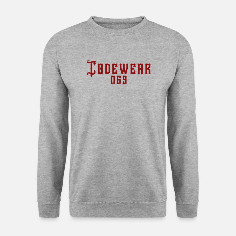Codewear 069 Frankfurt - Unisex Pullover - Weißgrau meliert