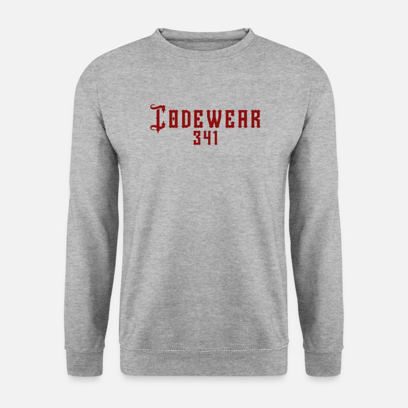 Codewear 341 Leipzig - Unisex Pullover - Weißgrau meliert