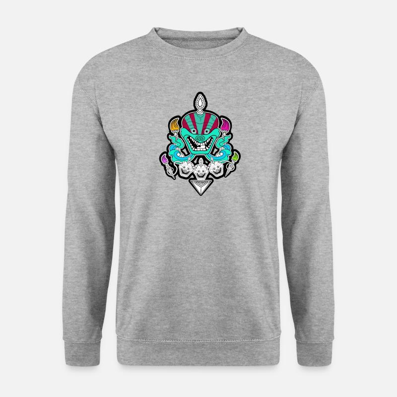 Skull dance - Unisex Sweatshirt - salt & pepper