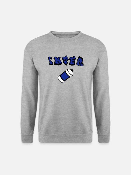 inter graffiti - Unisex Sweatshirt - salt & pepper