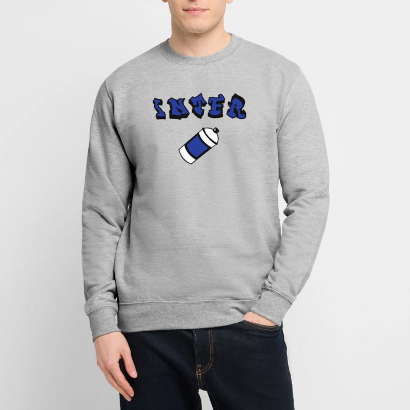 inter graffiti Sweat-shirt Unisexe