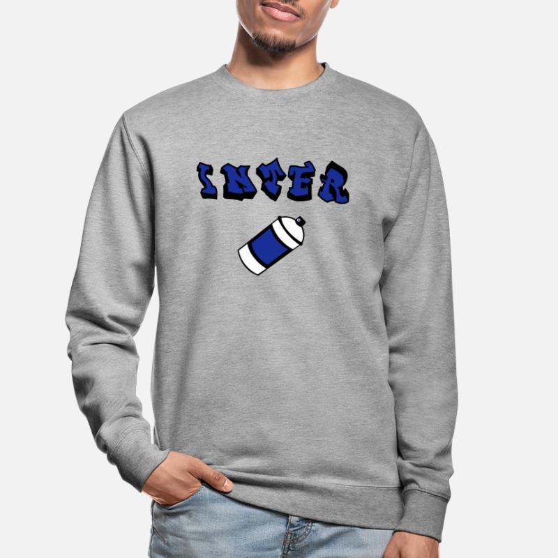 inter graffiti Sweat-shirt Unisexe
