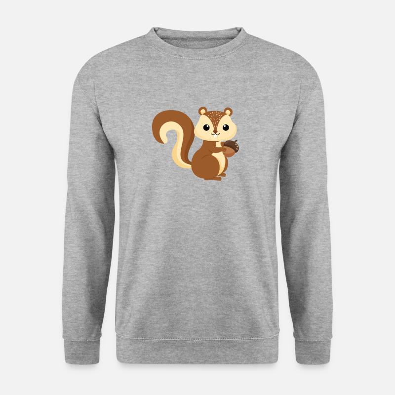 squirrel - Unisex Sweatshirt - salt & pepper