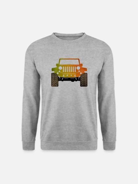 Jeep - Unisex Sweatshirt - salt & pepper