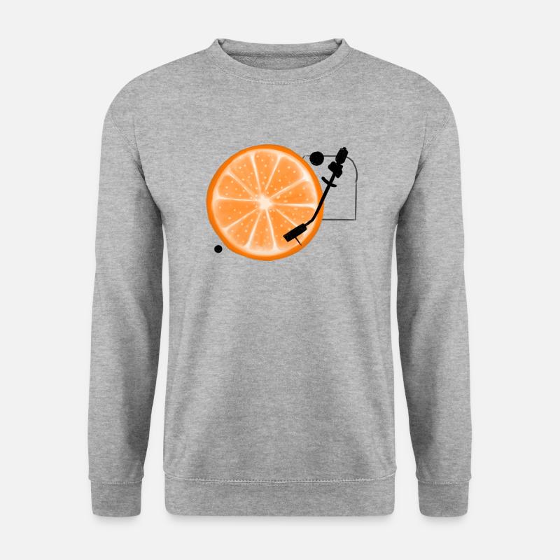 Orange Disk - Unisex Sweatshirt - salt & pepper