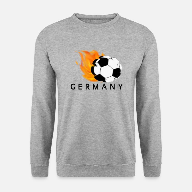 Deutschland - Unisex Pullover - Weißgrau meliert