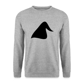 Cap / / stocking cap / / Tip / / sleepyhead - Unisex Sweatshirt - salt & pepper - Front - Alina (178cm) & Michal (187cm)