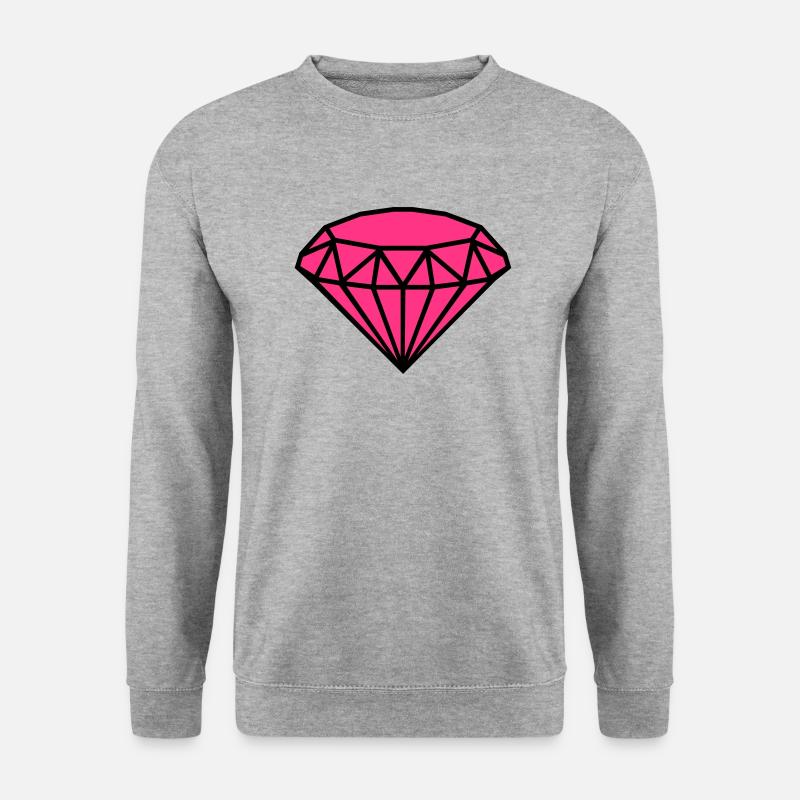 Diamond - Unisex Sweatshirt - salt & pepper