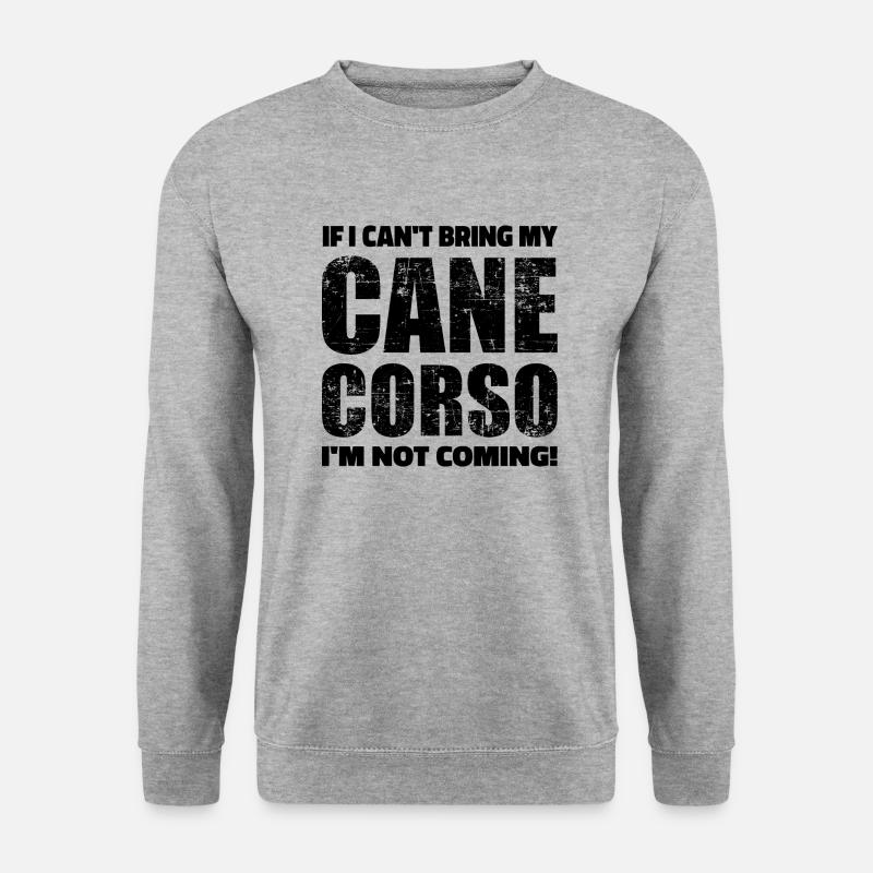 Cane Corso - Sweat-shirt Unisexe - gris chiné
