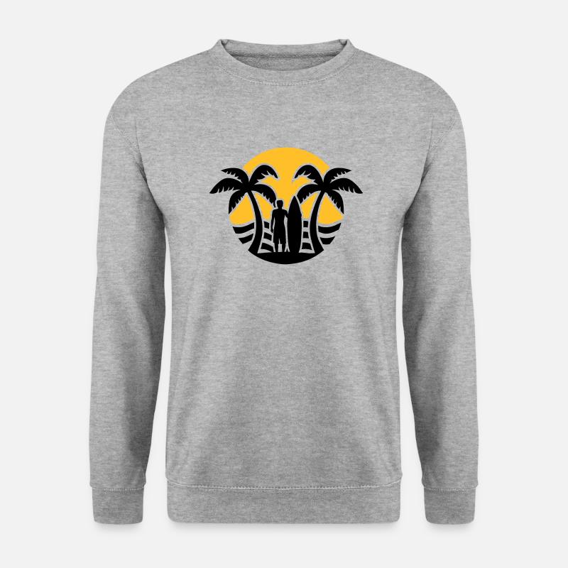 Surfing - Unisex Sweatshirt - salt & pepper