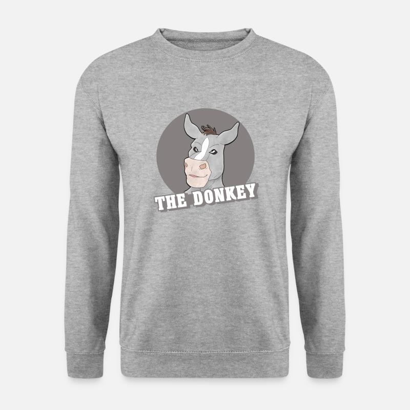 The donkey - Unisex Sweatshirt - salt & pepper
