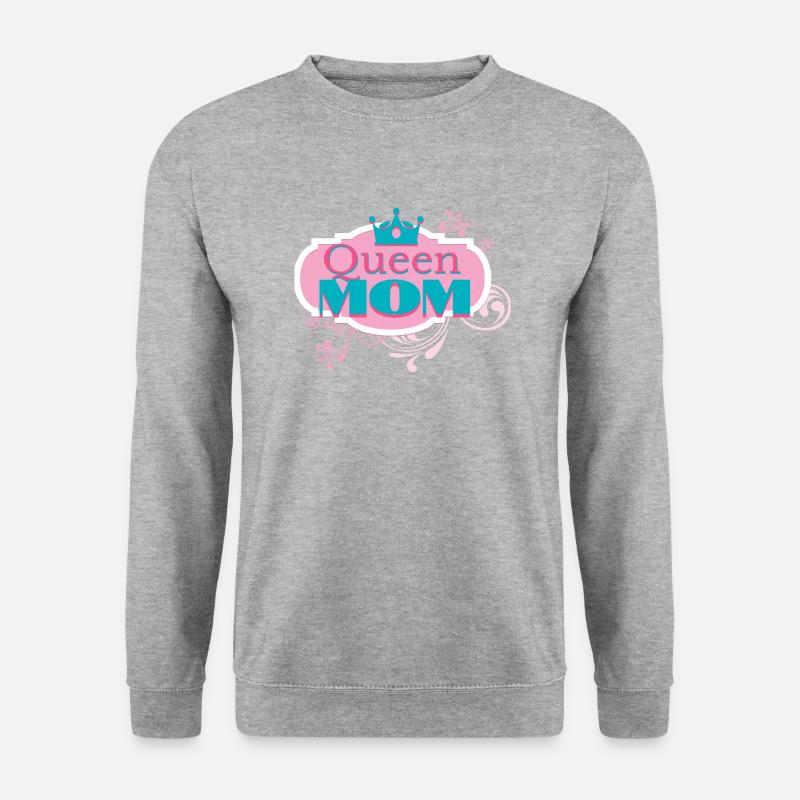 Queen Mom - Unisex Sweatshirt - salt & pepper