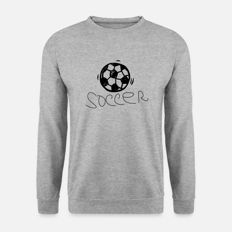 Fußball Soccer - Unisex Sweatshirt - salt & pepper