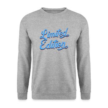 limited edition - Unisex Pullover - Weißgrau meliert - Vorne - Alina (178cm) & Michal (187cm)